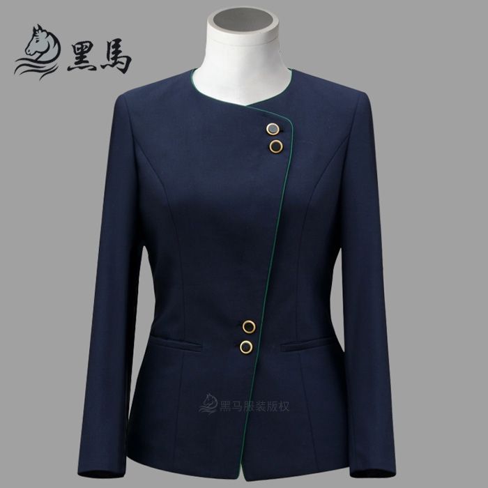 中国农业银行女制服 正面图